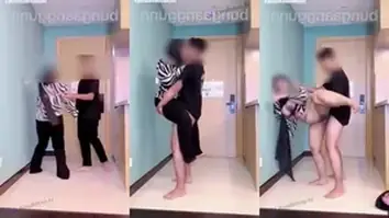 Ukhti Tante Hijab Pasrah Digenjot Brondong Kos